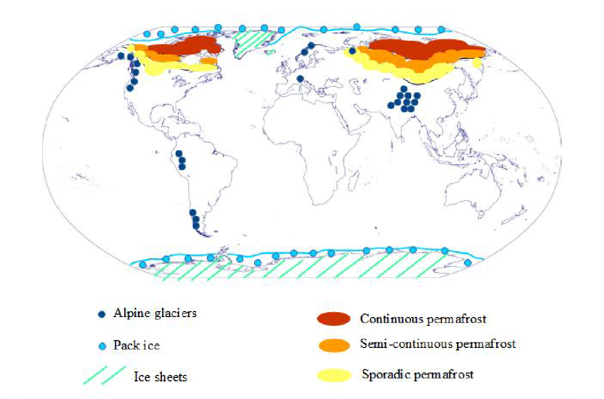 The Distribution of Cold Environments | A Level Geography Revision Notes