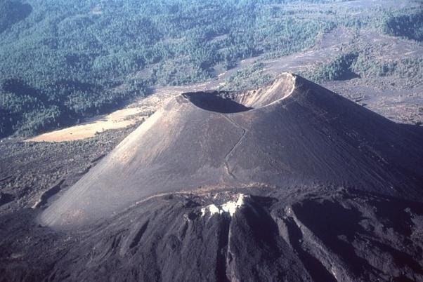 A cinder volcano is one of several different types of volcanoes