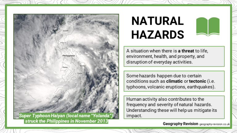 Introduction To Natural Hazards | GCSE Geography Resources