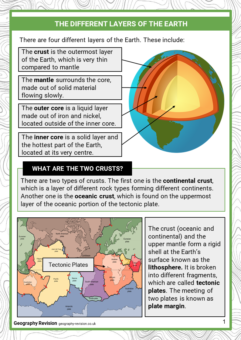 gcse geography tectonic hazards case study