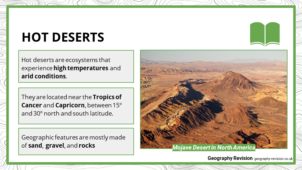 Hot Deserts GCSE Geography Resources amp Revision Notes