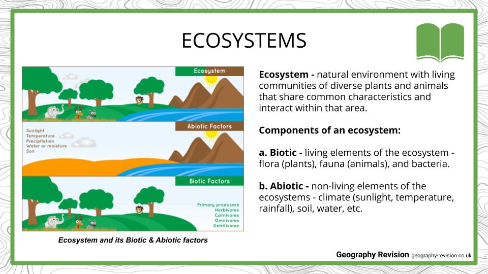 Ecosystems - Presentation